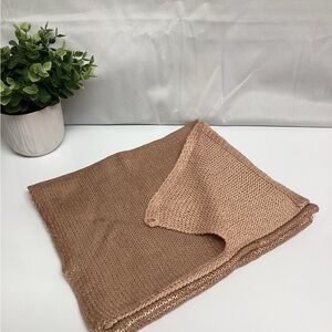 The Limited Rose Gold Metallic Scarf